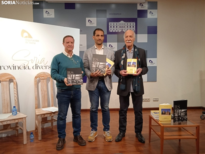 La Diputación presenta dos libros ligados a Almajano y a José María Martínez Laseca