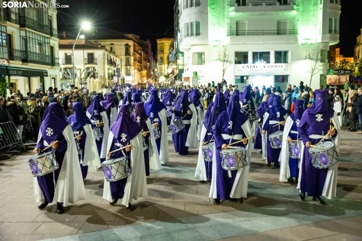 Viernes Santo en Soria 2024./ Viksar Fotografía