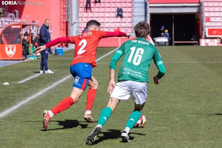 Numancia vs Villanovense ./Viksar Fotografía