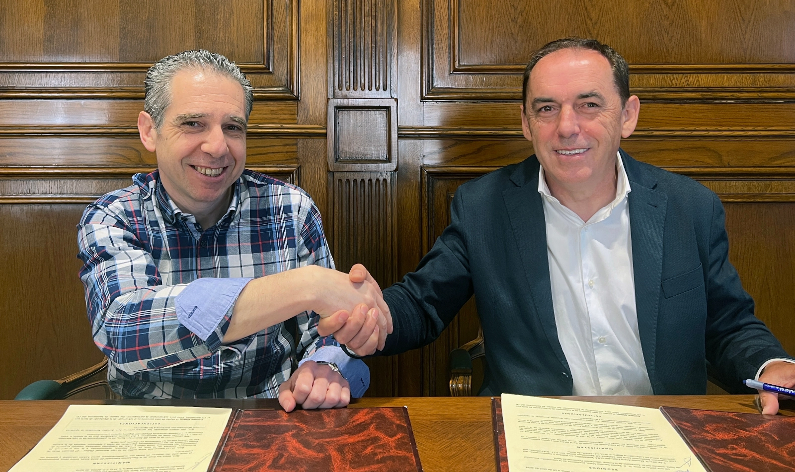La Diputación renueva su compromiso con el Bádminton Soria para promocionar este deporte en la provincia 