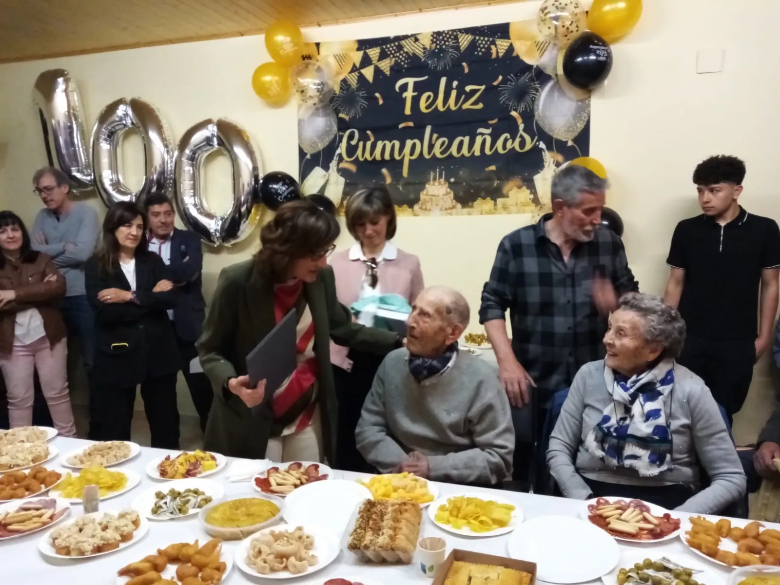 Foto 2 - Primitivo Fructuoso Mariscal cumple 100 a&ntilde;os en Cihuela