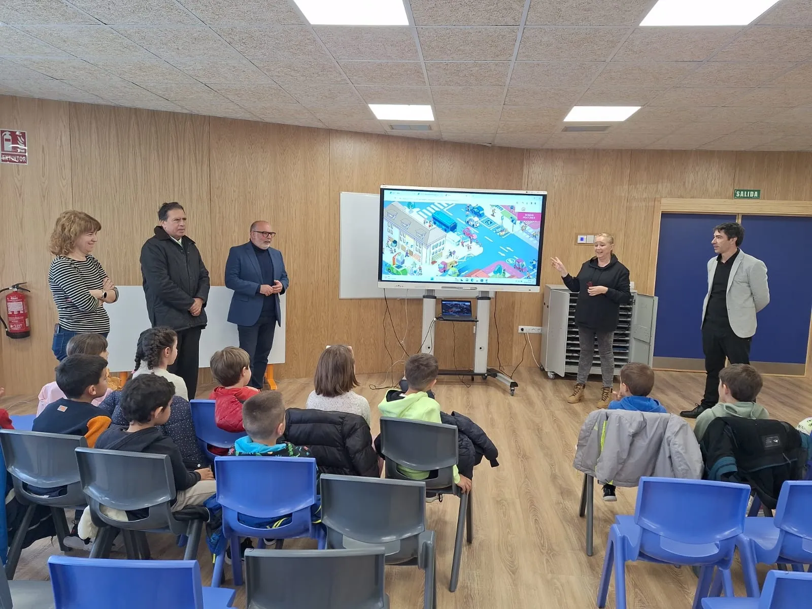 Charla impartida en el interior del centro. /SdG