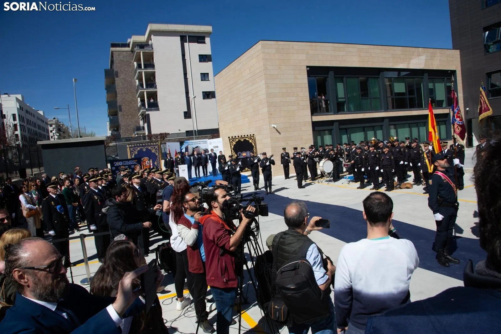 Inauguración de Comisaria de Policía Nacional de Soria. 