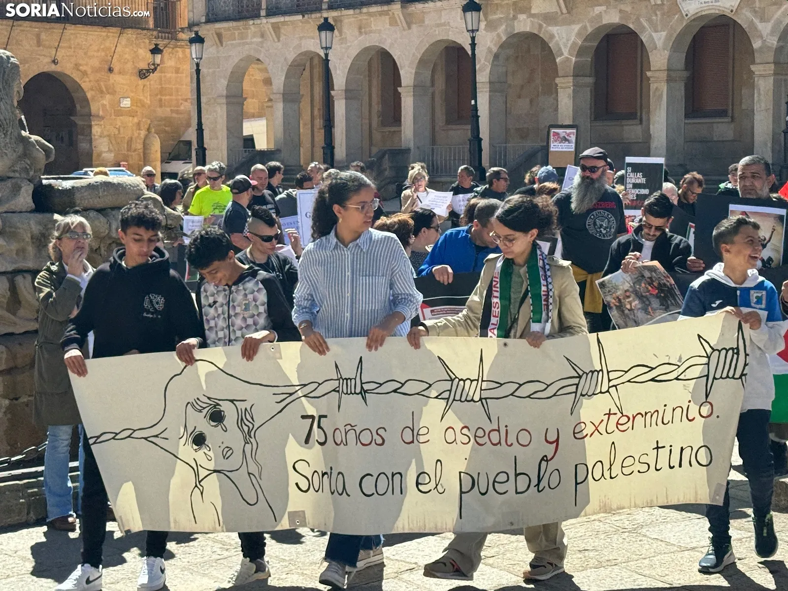 Manifestación pro palestina. /SN