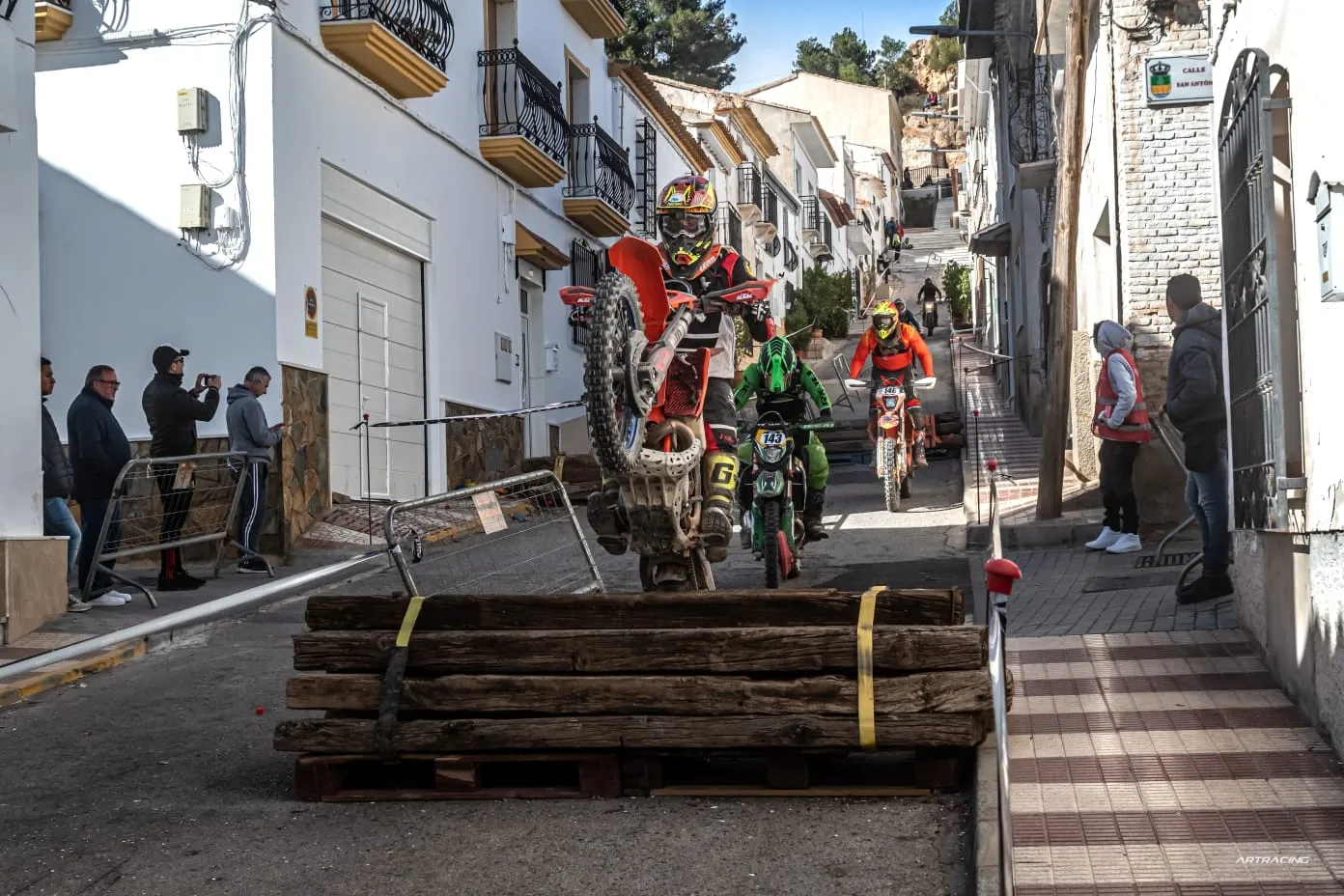 Imágenes de hard enduro. 
