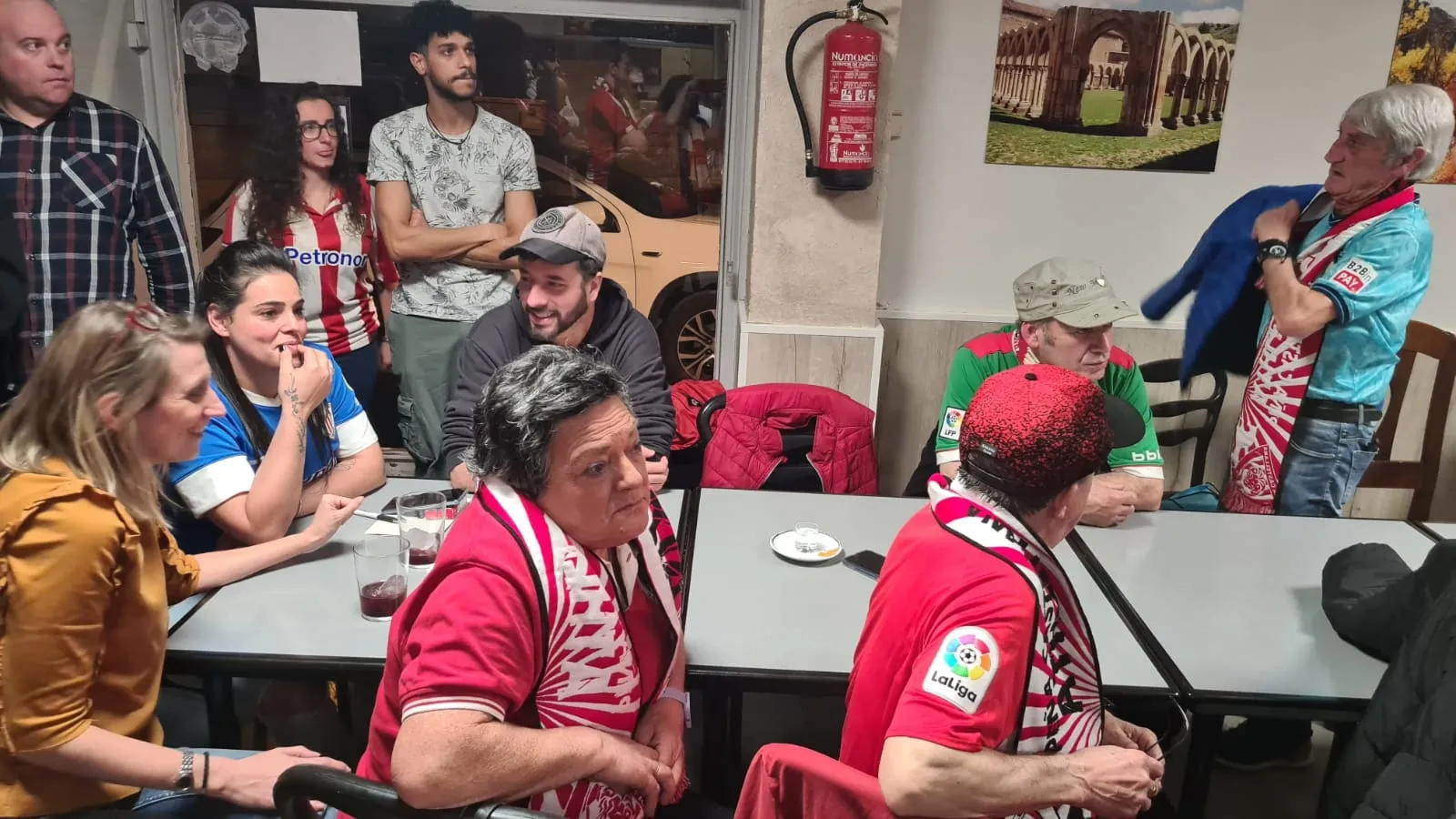 Foto 2 - V&iacute;deo: Decenas de sorianos celebran el triunfo del Athletic en la final de la Copa del Rey