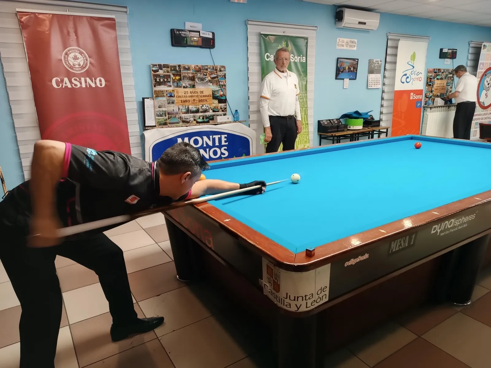 Foto 2 - El CA Numancia de Billar cede en casa ante el l&iacute;der