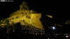 Imagen nocturna de San Esteban de Gormaz durante un 'Concierto de velas'. /PC
