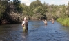 Pescadores en un río de la provincia de Soria. /SN
