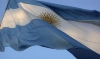 La bandera de Argentina.