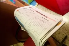 Los niños de Morón de Almazán aprenden con el periódico de Soria Noticias.