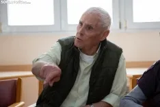 Usuarios de la residencia de Fuentetoba. /María Ferrer