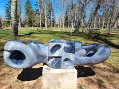 Una de las esculturas de la localidad. /AA