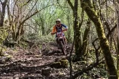 Imágenes de hard enduro. 