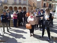 Foto 6 - FADISO sale a la calle para promover los h&aacute;bitos de vida saludable y reivindicar la falta de especialistas en Soria