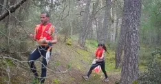 Foto 3 - 400 personas recorren los bosques de Pinares en el Campeonato de Espa&ntilde;a de Orientaci&oacute;n