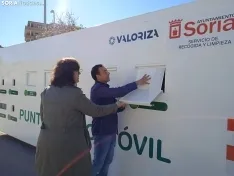 Foto 3 - Soria incorpora un nuevo punto limpio m&oacute;vil en la ciudad