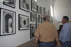 Inauguración de la exposición sobre el proyecto RIOS-SO en Almarza. 