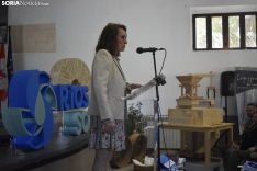 Inauguración de la exposición sobre el proyecto RIOS-SO en Almarza. 