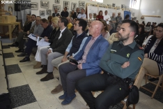 Inauguración de la exposición sobre el proyecto RIOS-SO en Almarza. 