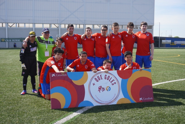 El Numancia inclusivo vive una experiencia inolvidable en el torneo + QUE GOLES