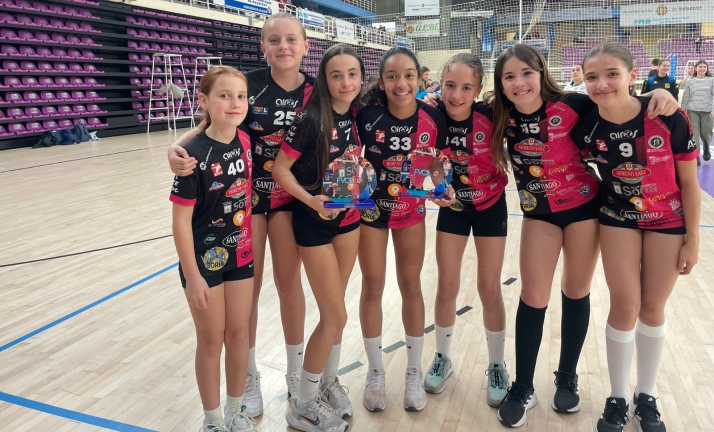 El Sporting Santo Domingo logra seis títulos en la Copa de Castilla y León de voleibol