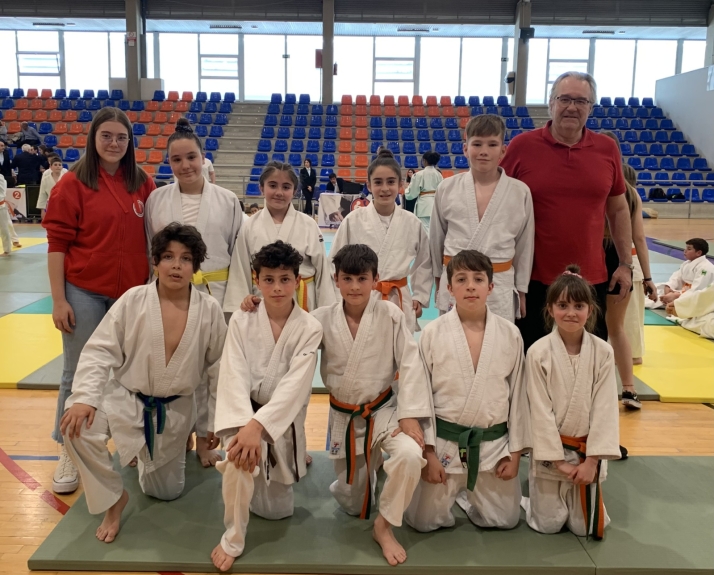 Cinco medallas sorianas en el Campeonato Alevín de Judo de Castilla y León