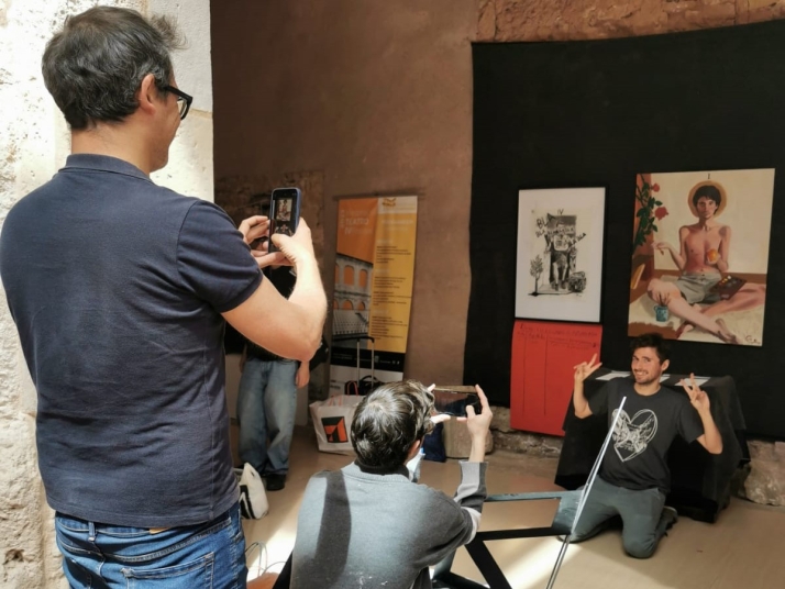 Estudiantes de Bellas Artes de la Complutense deslumbran en Medinaceli con su arte