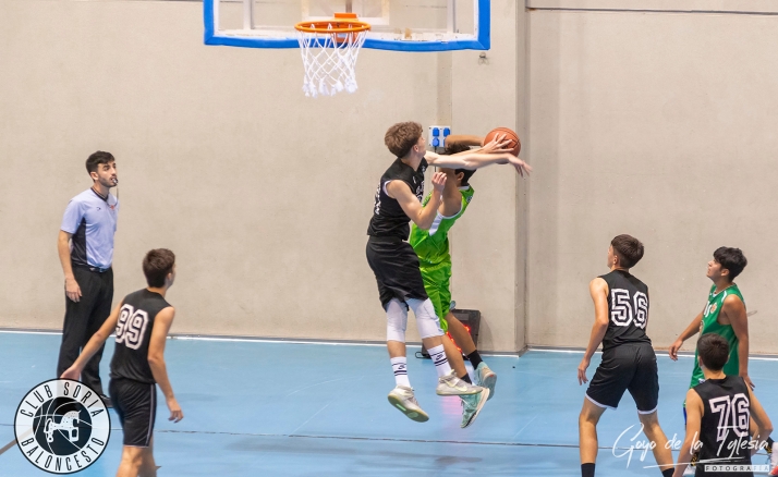 La cantera del Soria Baloncesto se despide de la liga regular con un total de cinco partidos