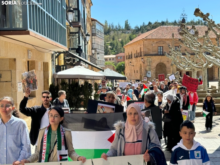 Manifestación pro palestina. /SN
