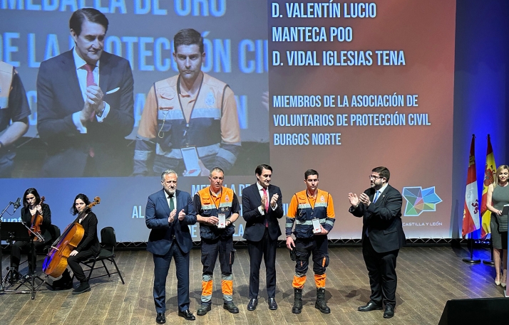 La Junta entrega las Medallas al Mérito de la Protección Ciudadana de Castilla y León