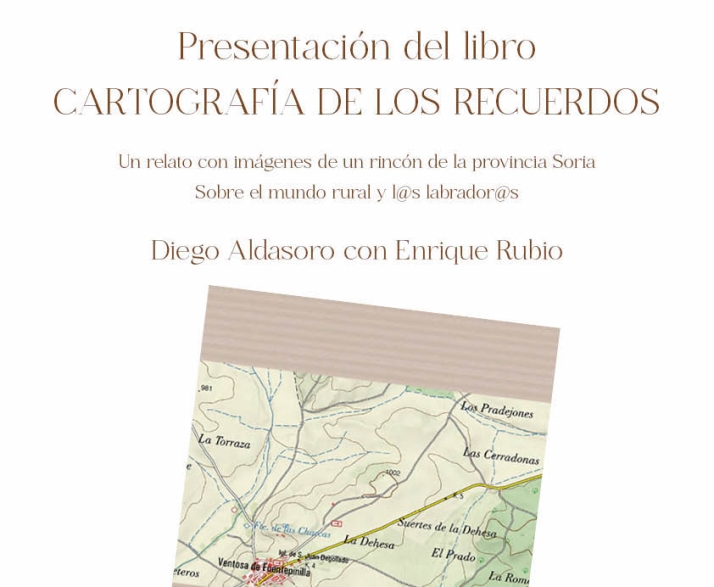 Diego Aldasoro presenta Cartografía de los recuerdos el lunes en el Casino