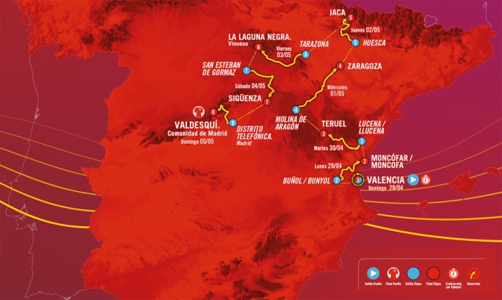 Reunión para coordinar la seguridad de las dos etapas de la Vuelta Femenina que discurren por Soria
