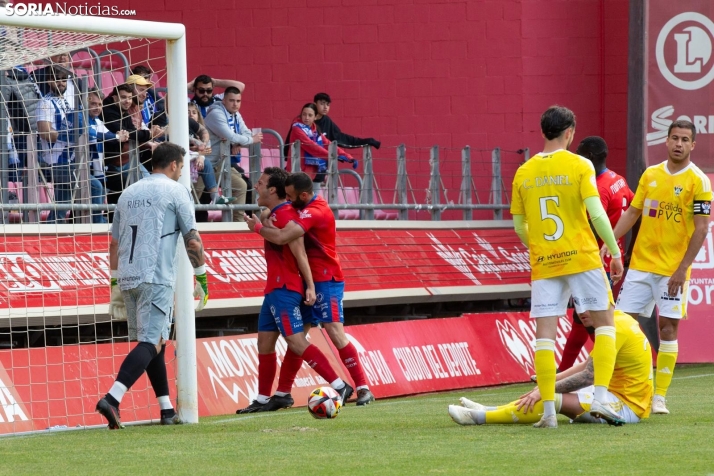 Numancia 1-0 Talavera: Un cabezazo deja a los sorianos a un paso de Primera RFEF