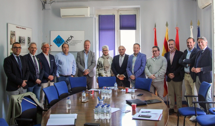 El pequeño comercio de Castilla y León se alía con su homólogo aragonés para la defensa del sector