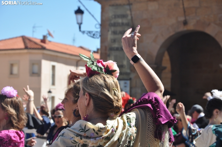 Galería: La Feria de Abril se despide de Soria con sus sevillanas en la plaza Mayor