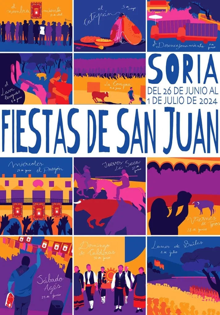 Galer&iacute;a: Estos son los 102 carteles candidatos a ilustrar las fiestas de San Juan 2024