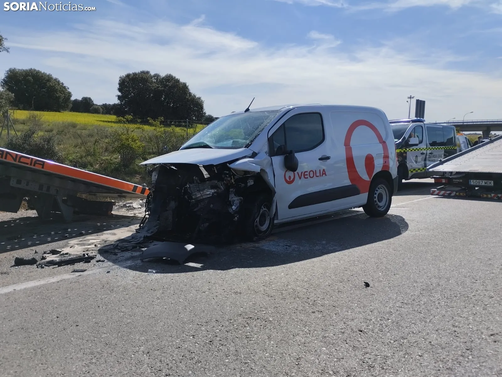 Accidente en Valcorba. /SN