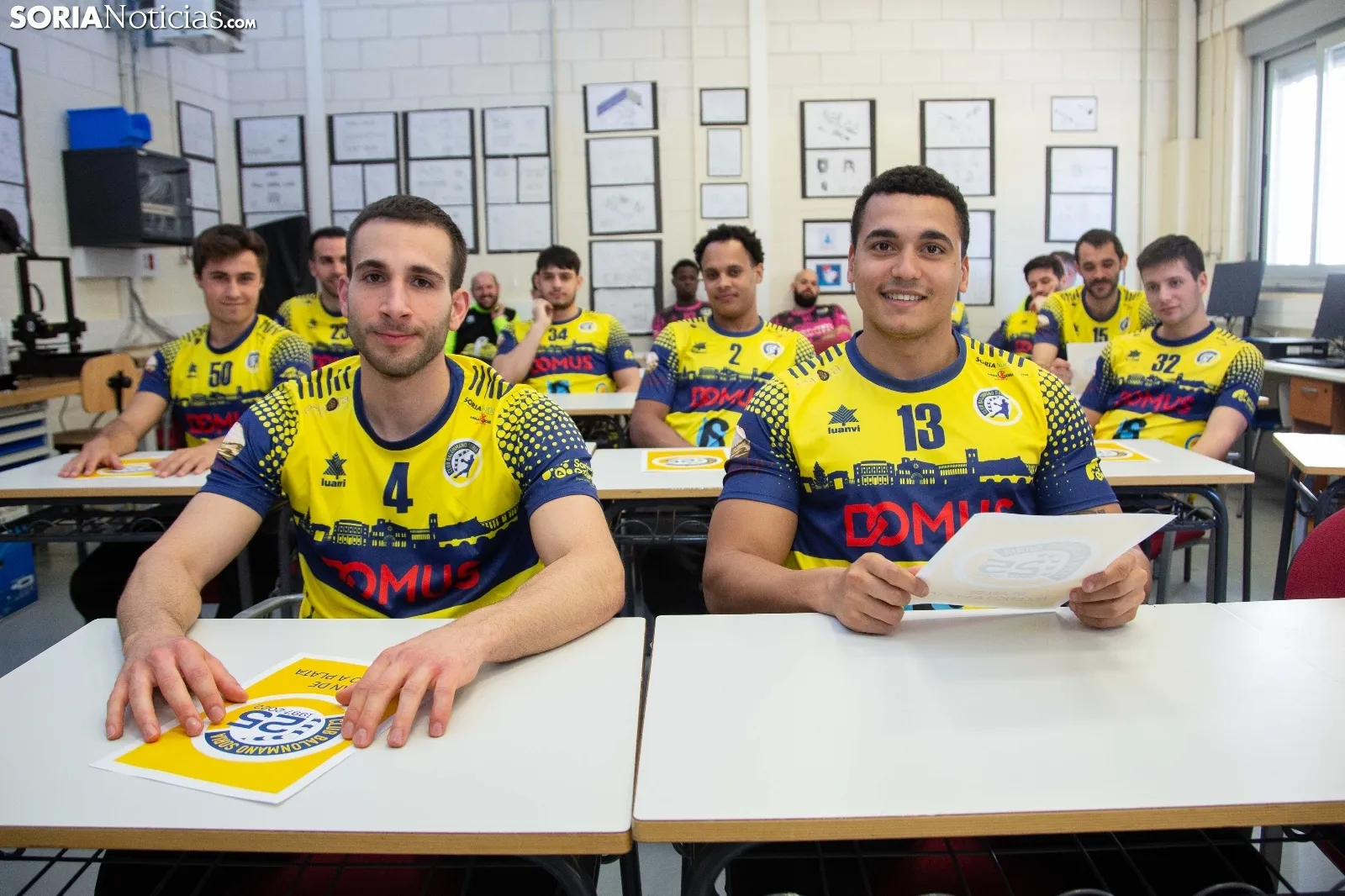 Foto 9 - "Oh capit&aacute;n, mi capit&aacute;n": El &uacute;ltimo baile de Jordi Lluelles en el BM Soria