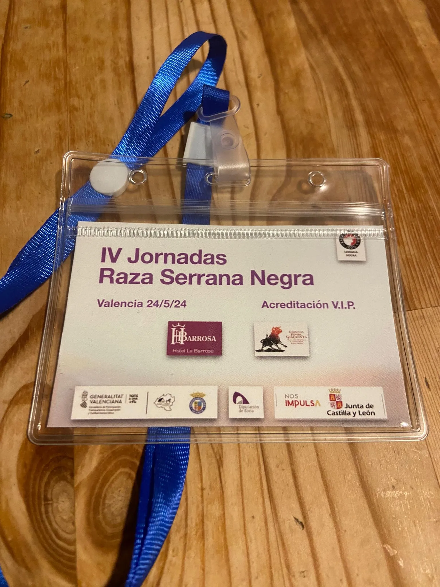 Foto 2 - Completada la participaci&oacute;n para las IV Jornadas de la Raza Serrana Negra en Valencia