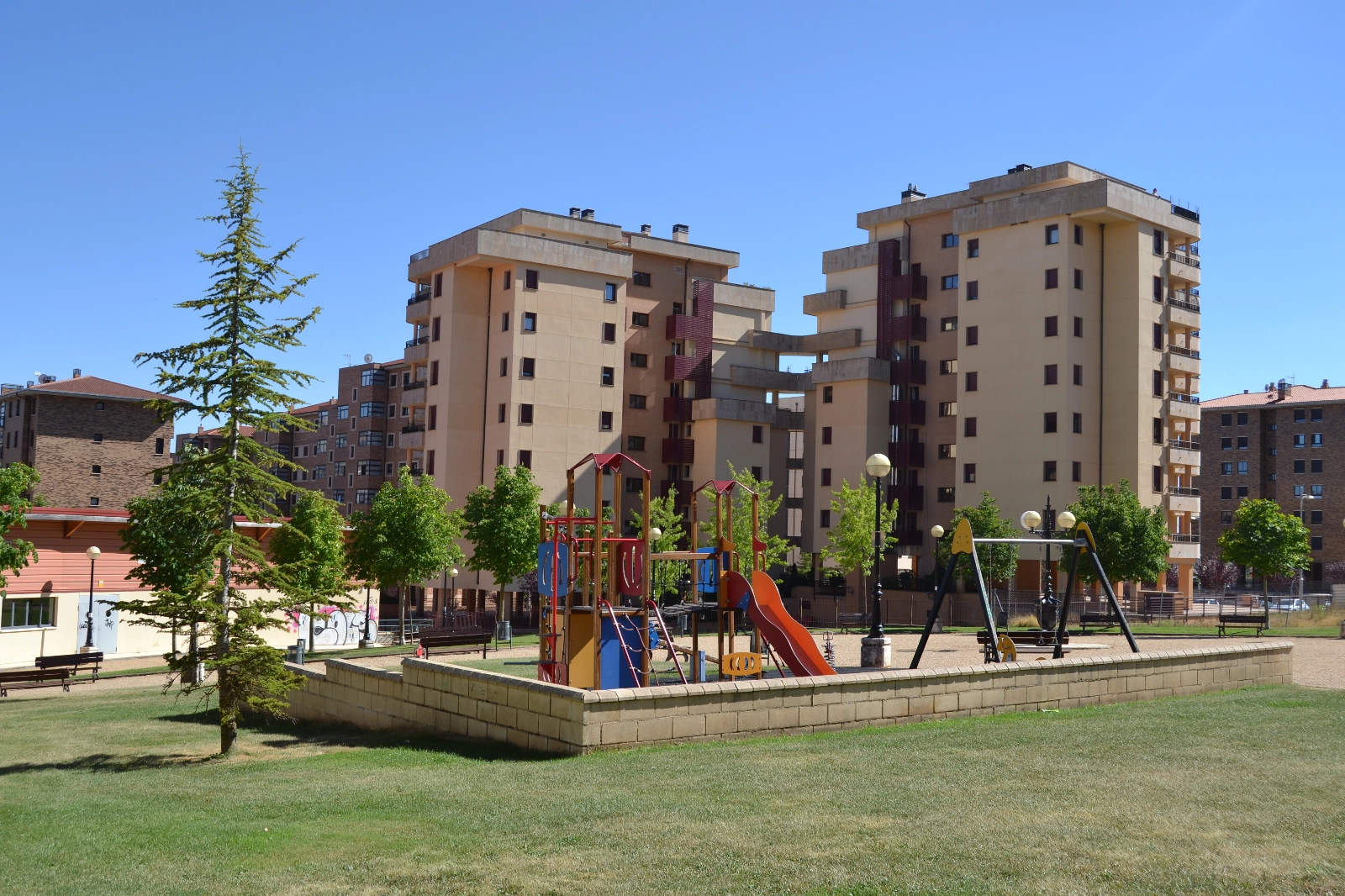 Foto de recurso de uno de los parques de la ciudad.