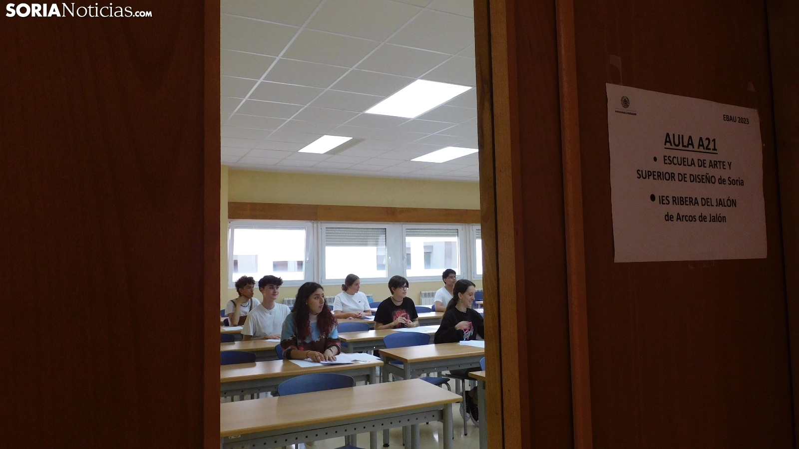 Un total de 446 alumnos sorianos se presentan a la EBAU a partr del miércoles