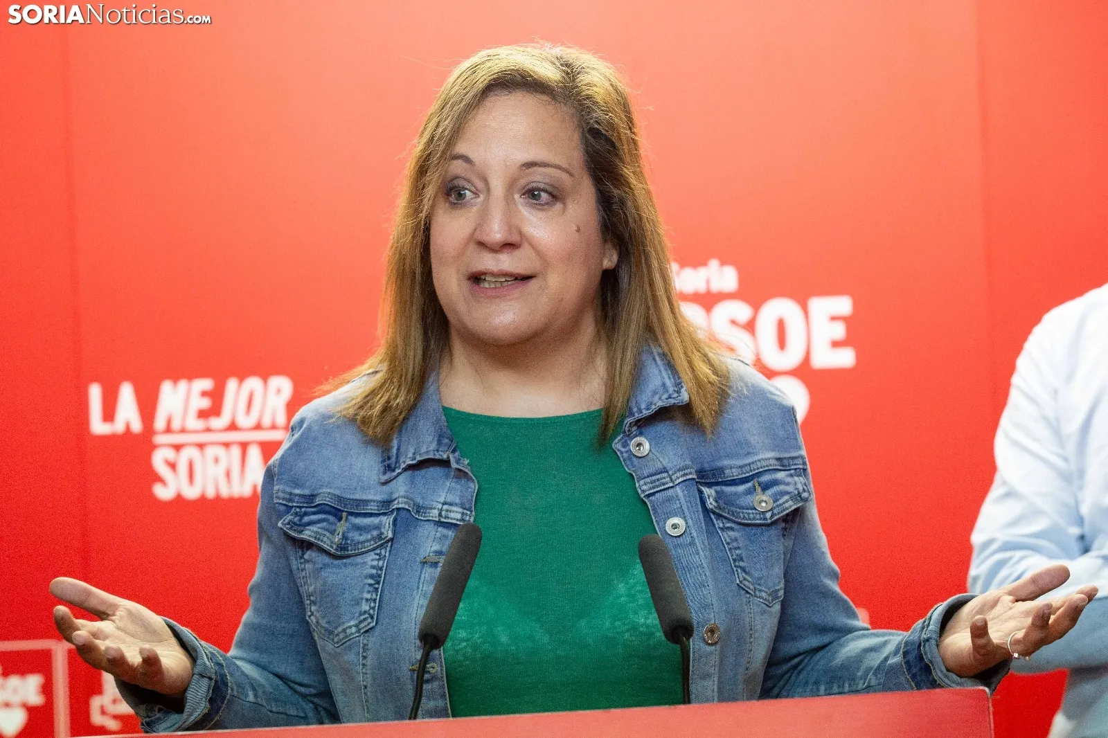 Fotos y noticias El PSOE estrena campaña en Soria con la visita de pesos pesado