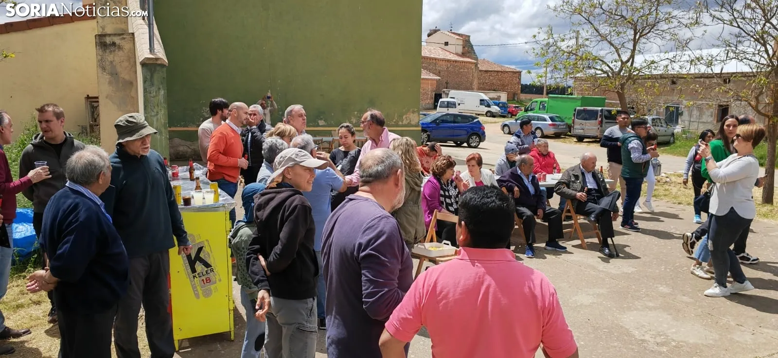 Día de fiesta en Cubo de Hogueras.
