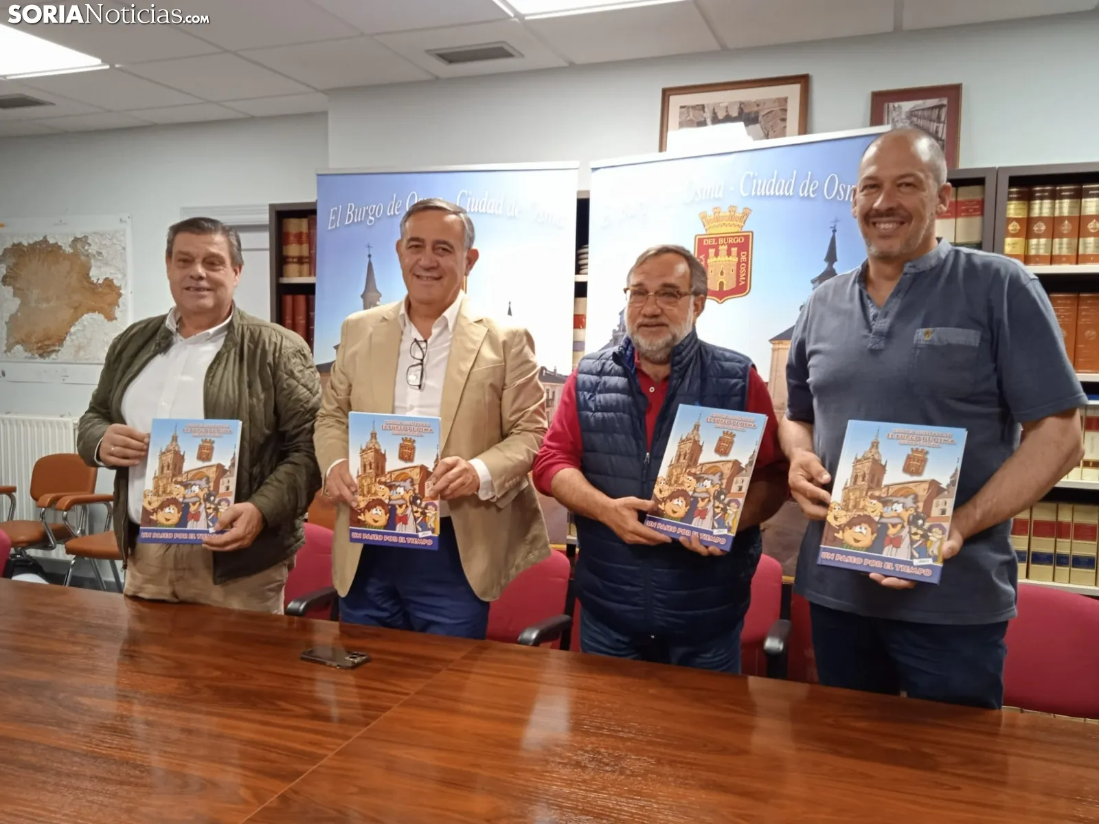 Foto 2 - Conocer la historia de El Burgo de Osma a trav&eacute;s del c&oacute;mic 'Un paseo por el tiempo'
