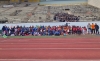 Escolares sorianos durante una jornada de convivencia celebrada en la capital a finales de abril. /Jta.