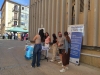Foto 2 - El CIFP La Merced vende el turismo en el Mercado semanal dentro de su campaña de difusión