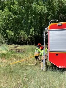 Una imagen del lugar tras el incendio. /SN