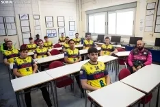 Foto 5 - "Oh capit&aacute;n, mi capit&aacute;n": El &uacute;ltimo baile de Jordi Lluelles en el BM Soria