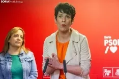 Fotos y noticias El PSOE estrena campaña en Soria con la visita de pesos pesado